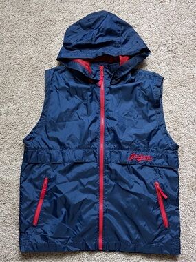 Vintage Cleveland Indians Windbreaker Vest